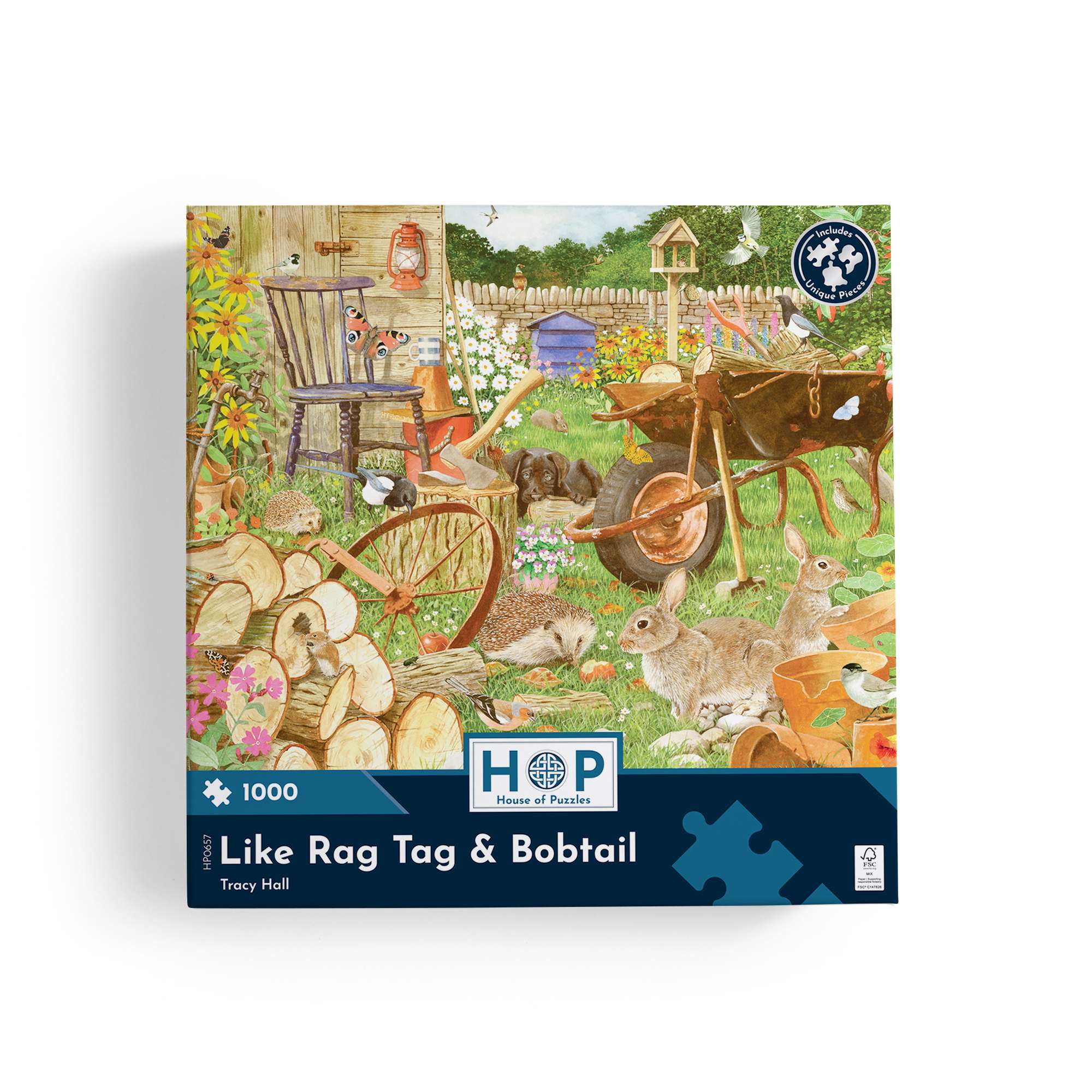 house-of-puzzles-like-rag-tag-and-bobtail-puzzle-1000-jardin image 4
