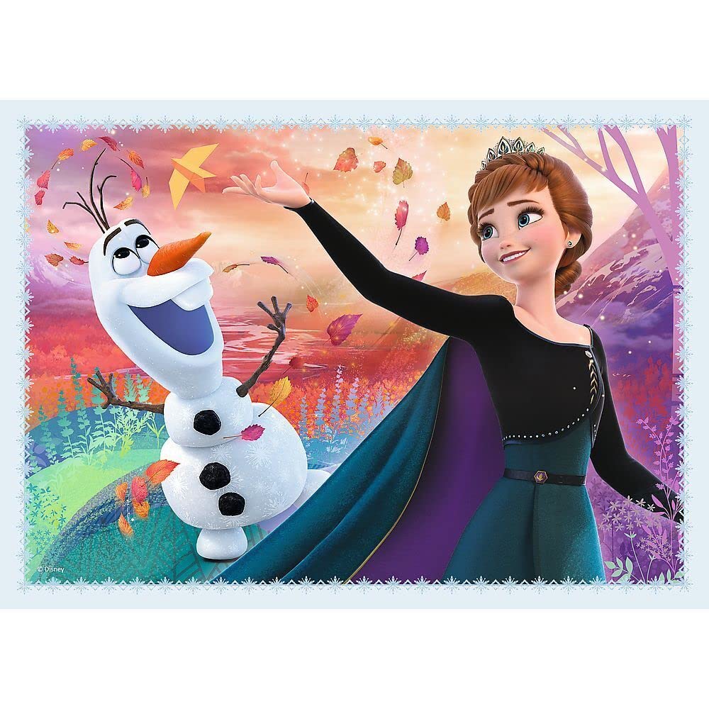 trefl-reine-des-neiges-2-puzzle-4-en-1-35-70-pi-ces-4-ans image 3