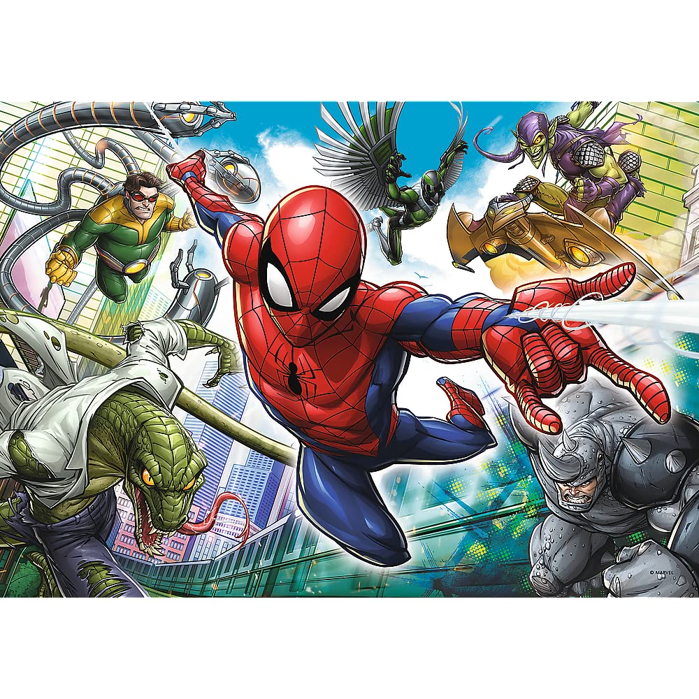 trefl-red-marvel-spider-man-puzzle-200-pi-ces-h-ros-n image 2