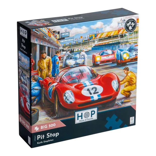 house-of-puzzles-pit-stop-puzzle-500-grandes-pi-ces image 1