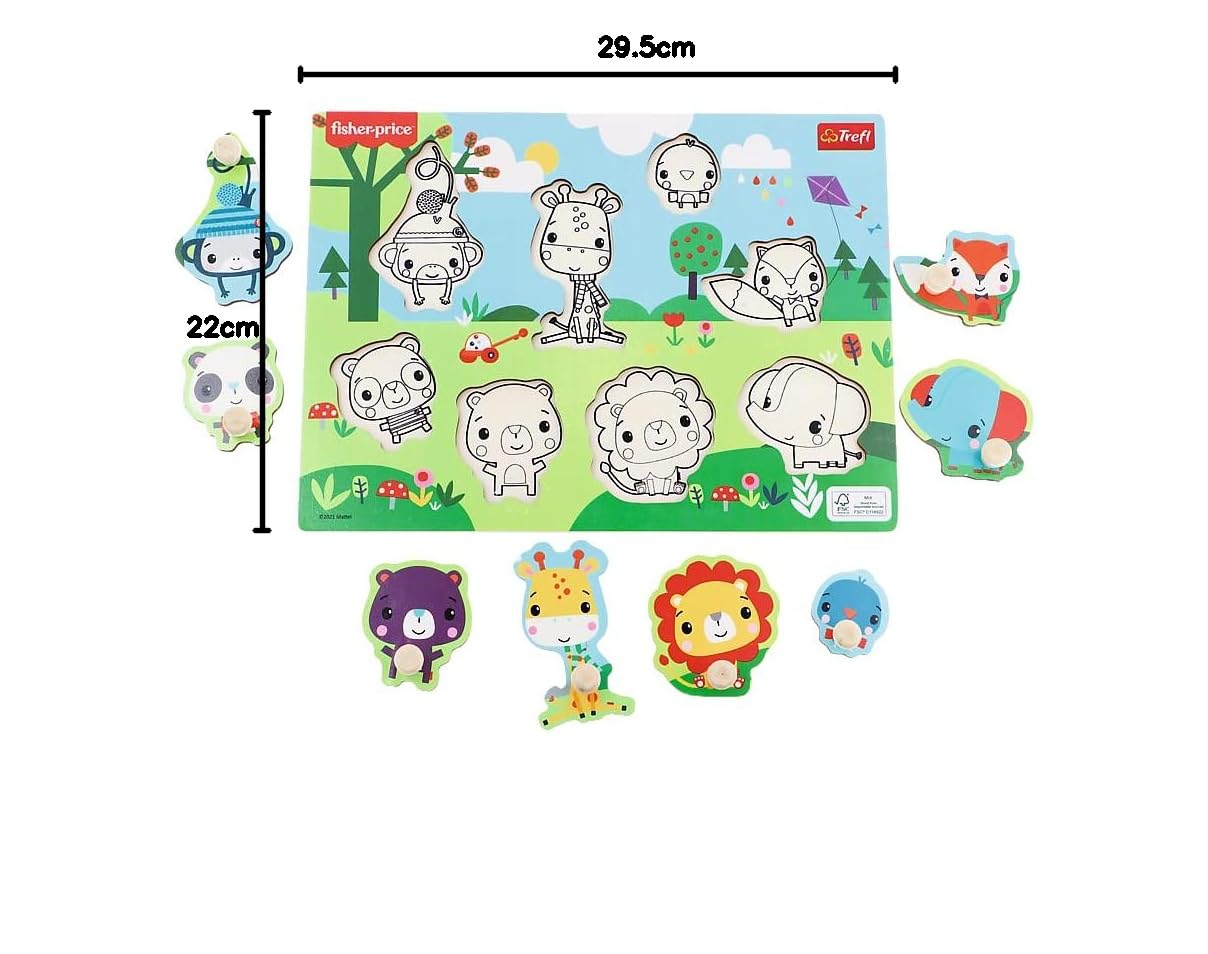 trefl-wood-craft-puzzle-bois-dans-la-for-t-18-mois image 5
