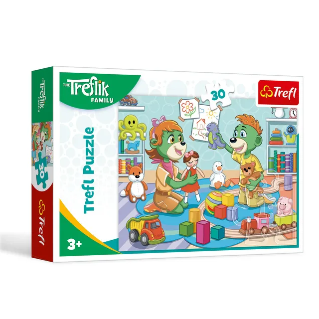 the-treflik-family-joyeuse-famille-puzzle-30-pi-ces image 1