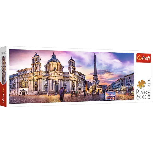 trefl-premium-plus-piazza-navona-puzzle-500-pi-ces-panorama image 1