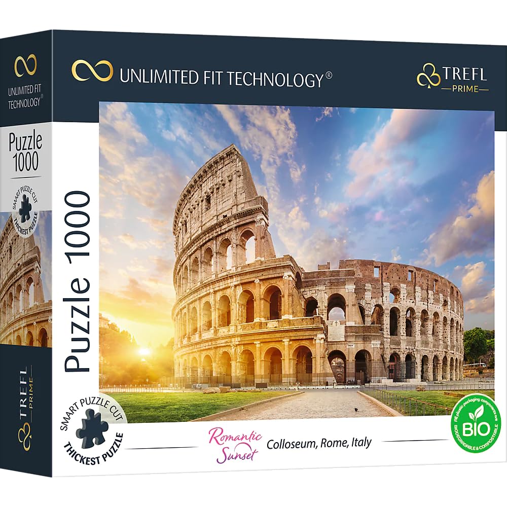 trefl-prime-uft-romantic-sunset-puzzle-1000-pi-ces-rome image 1