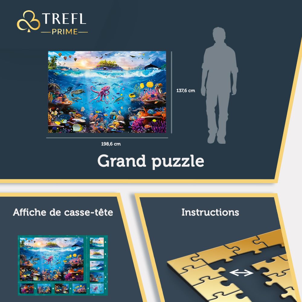 trefl-prime-underwater-paradise-puzzle-g-ant-13500-pi-ces image 4