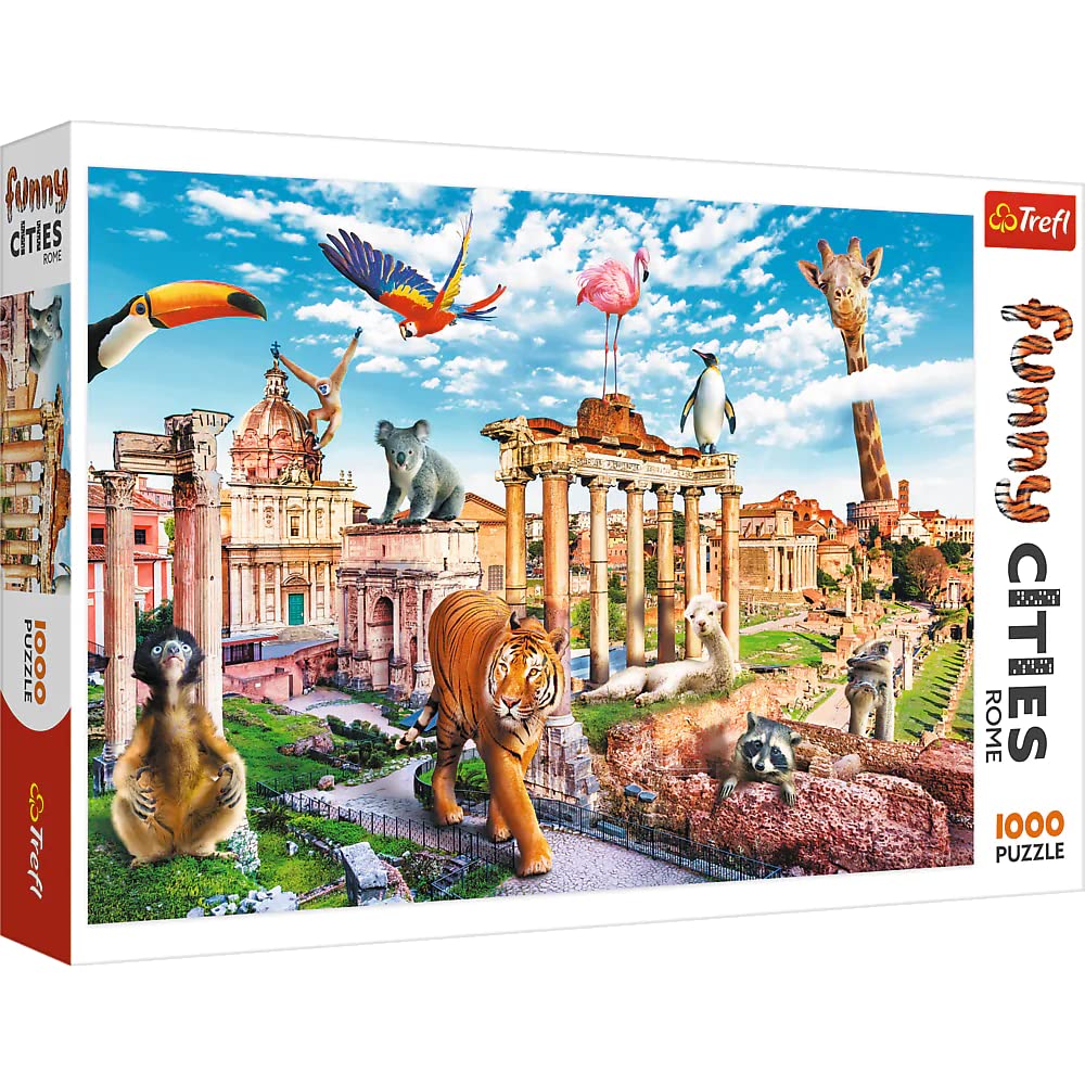 trefl-red-rome-sauvage-puzzle-1000-pi-ces-ville image 1