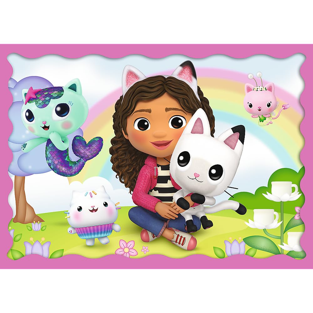 trefl-puzzle-4-en-1-gabby-maison-du-chat-4-ans image 7