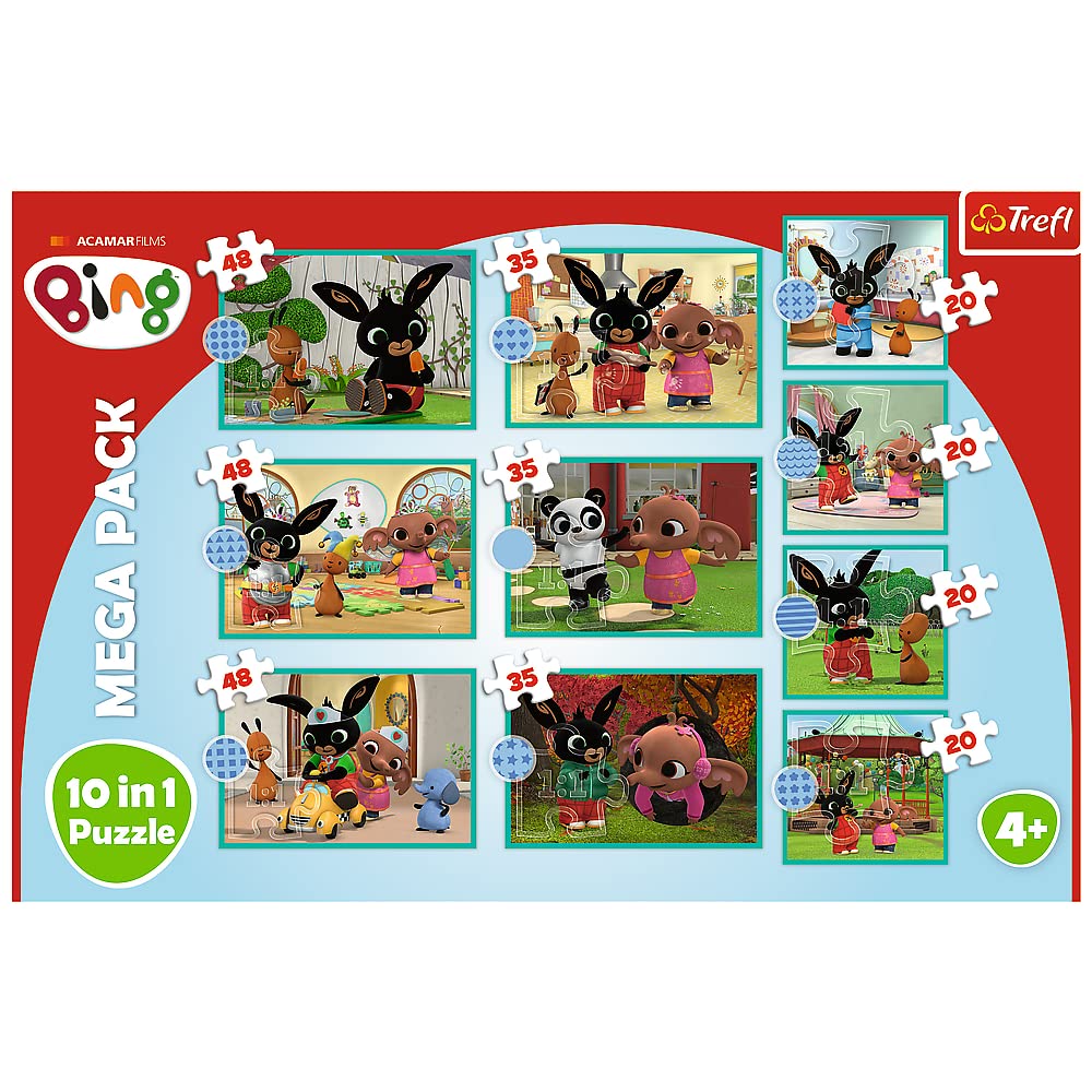 trefl-red-que-fait-bing-puzzle-10-en-1-enfant-20-48-p image 2