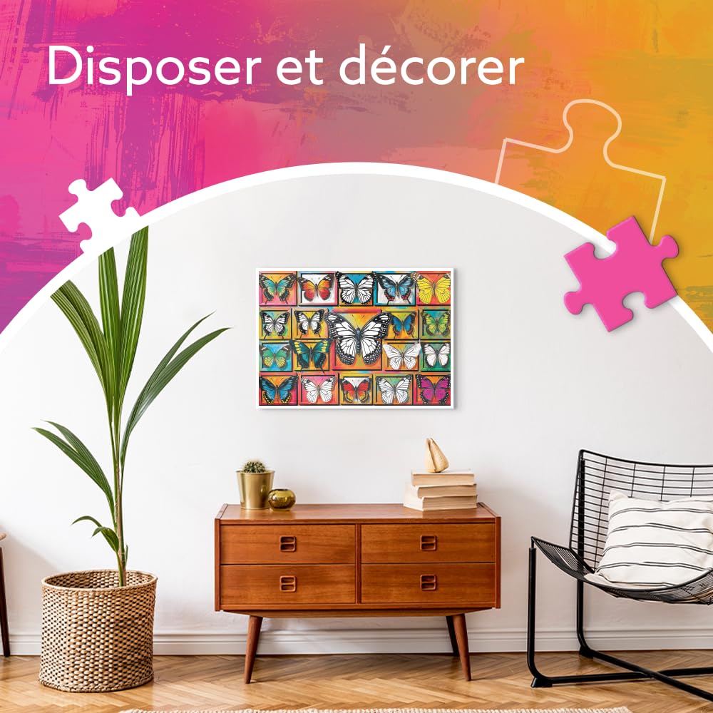 trefl-red-creative-collection-papillons-puzzle-500-pi-ces-colorier image 6