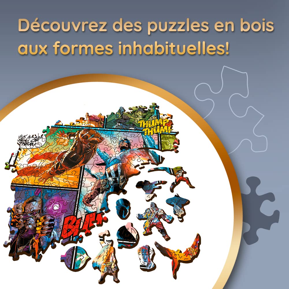 trefl-wood-craft-marvel-puzzle-bois-1000-pcs-super-h-ros-20165 image 4