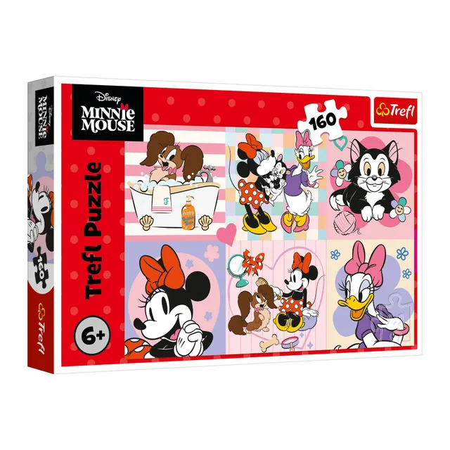 trefl-red-mickey-et-minnie-puzzle-160-pi-ces-d-s-6-ans image 1