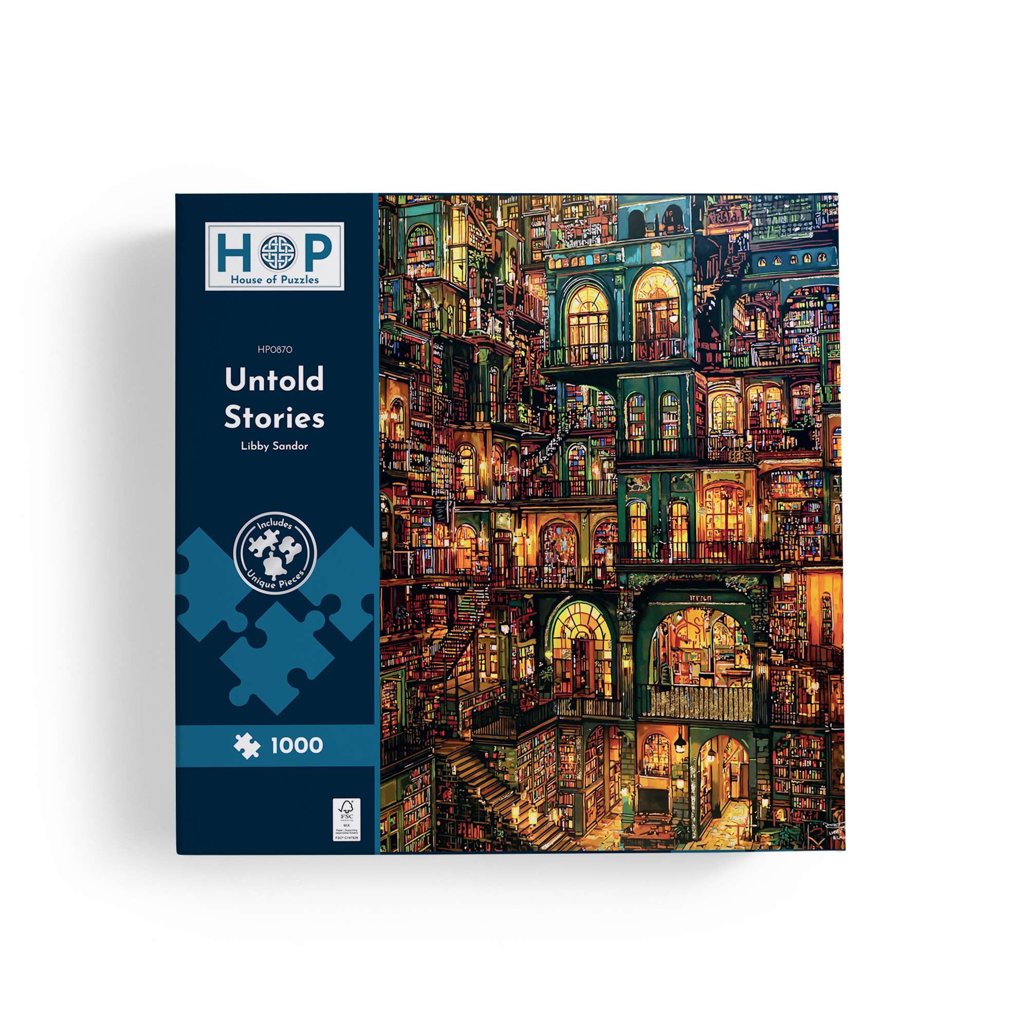house-of-puzzles-untold-stories-puzzle-1000-pi-ces-biblioth-que image 4