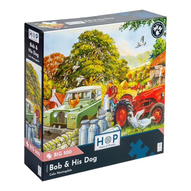 house-of-puzzles-big-500-puzzle-500-pi-ces-bob-his-dog image 1