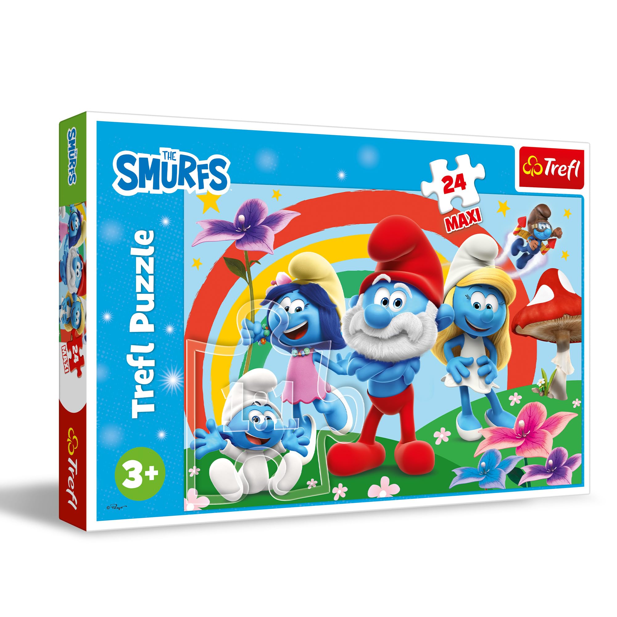 trefl-schtroumpfs-puzzle-maxi-24-pi-ces-3-ans image 1