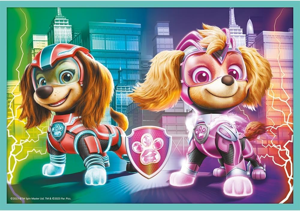 trefl-red-pat-patrouille-mighty-movie-puzzle-10-en-1-4-ans image 8