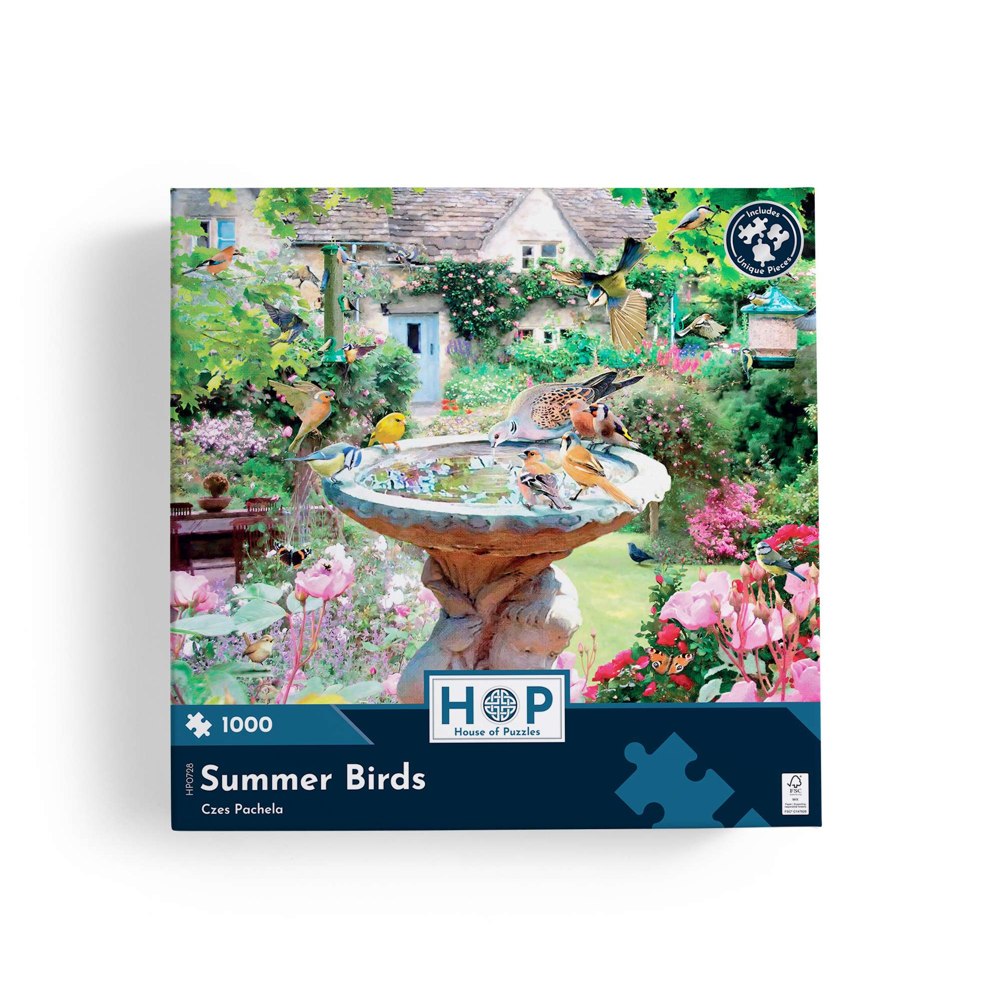house-of-puzzles-summer-birds-puzzle-1000-pi-ces-oiseaux image 4