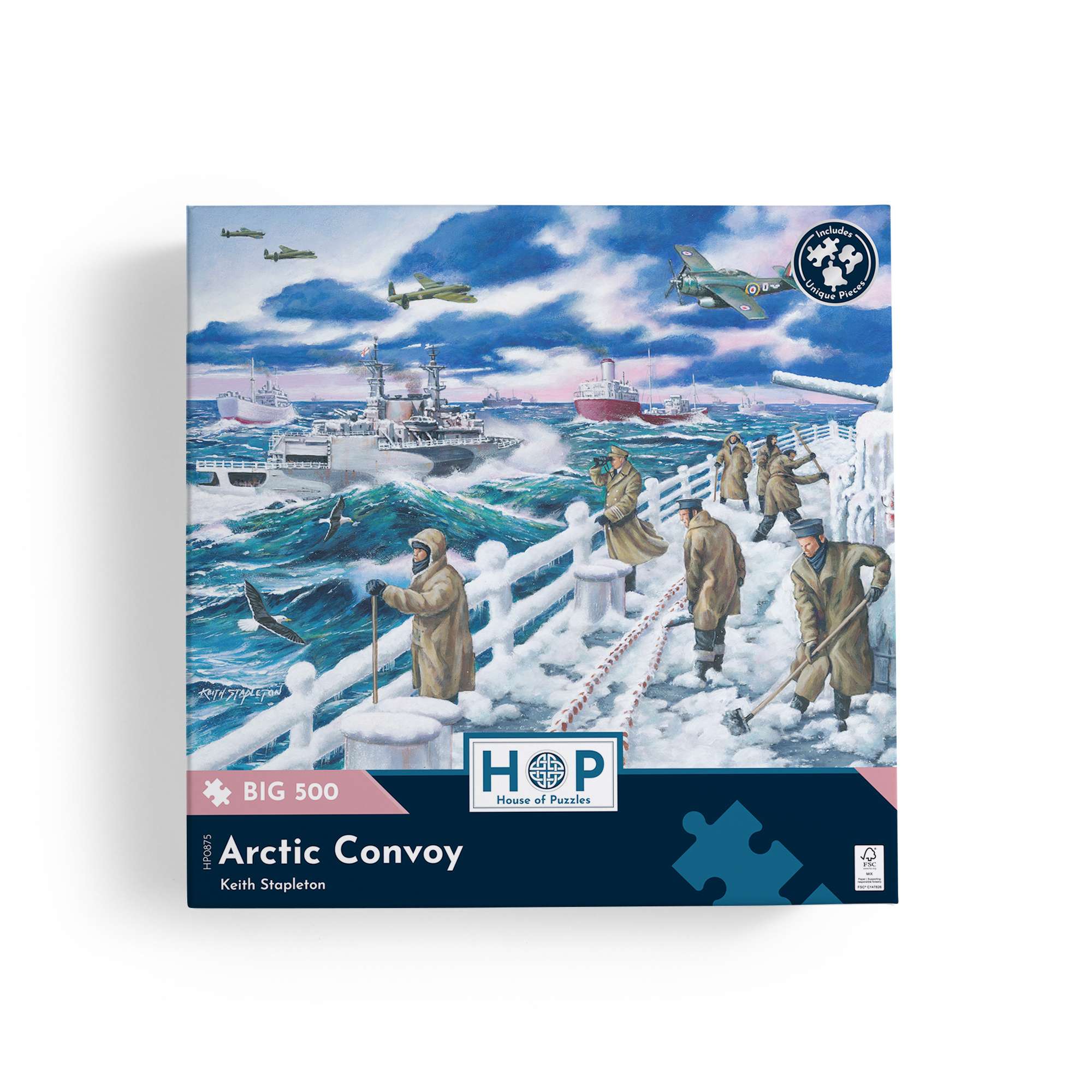 house-of-puzzles-arctic-convoy-puzzle-500-pi-ces-big-guerre image 4