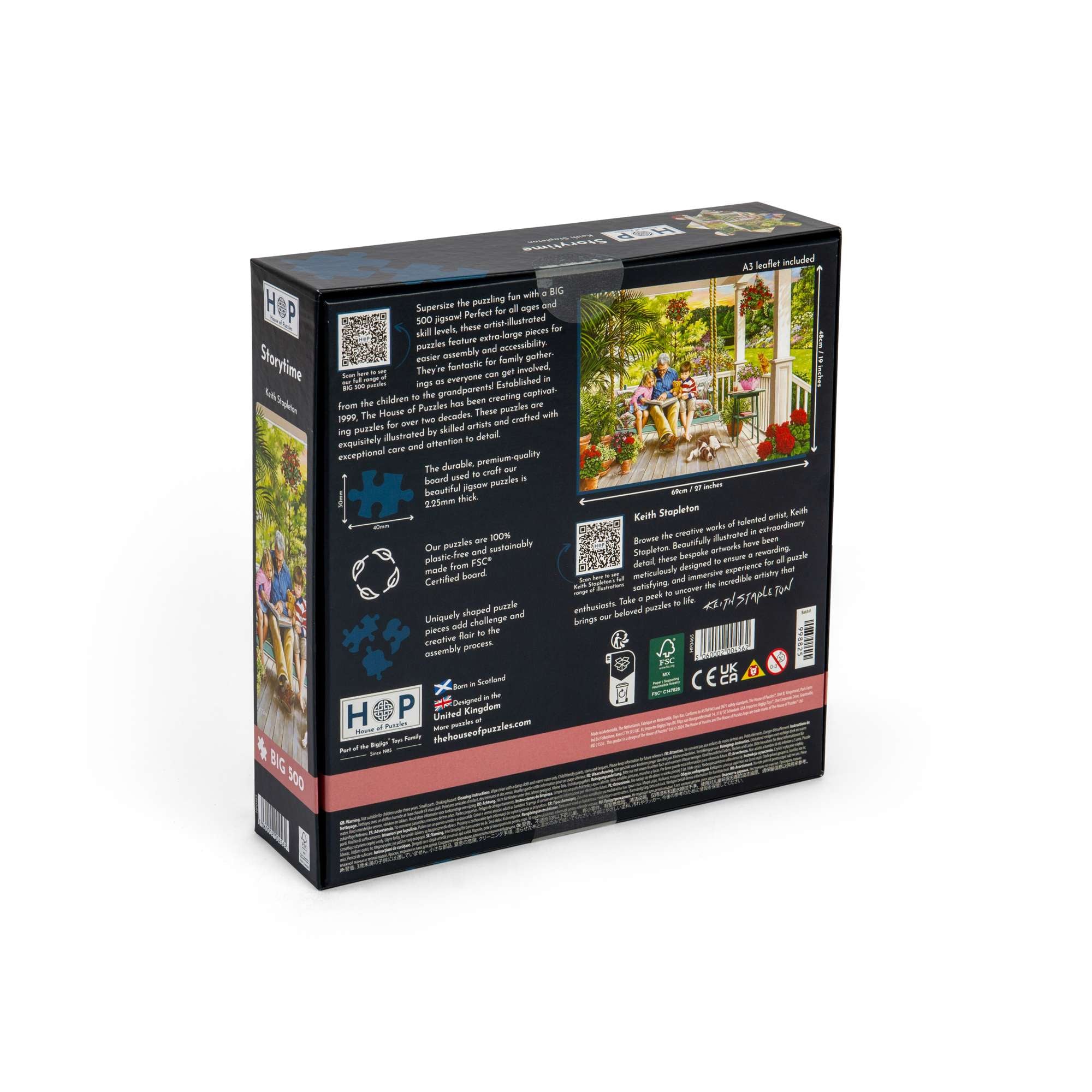 house-of-puzzles-storytime-big-500-puzzle-500-pi-ces-jardin image 3