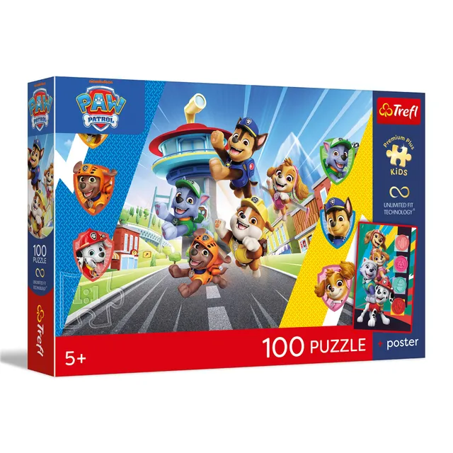 trefl-red-paw-patrol-dog-adventure-puzzle-100-pi-ces-d-s-5-ans image 1