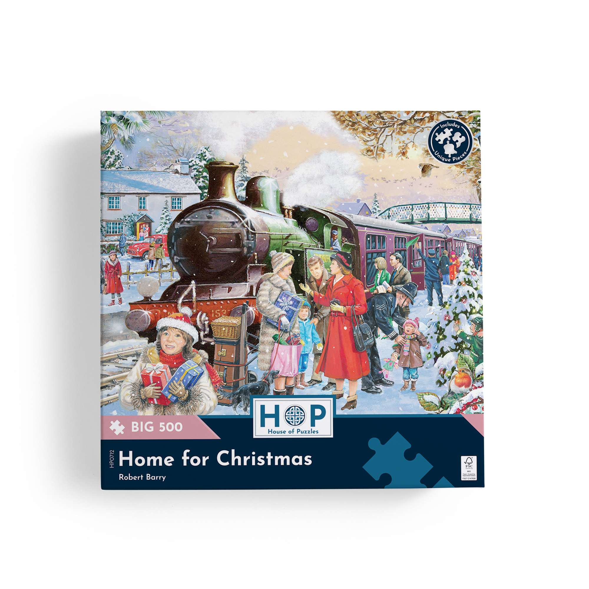 house-of-puzzles-big-500-home-for-christmas-puzzle-500-no-l image 4