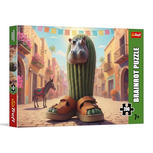 trefl-red-brainrots-puzzle-200-pi-ces-hippopotame-7-ans image 7