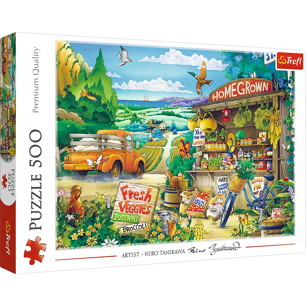 trefl-premium-plus-matin-la-campagne-37352-puzzle-500-p image 1