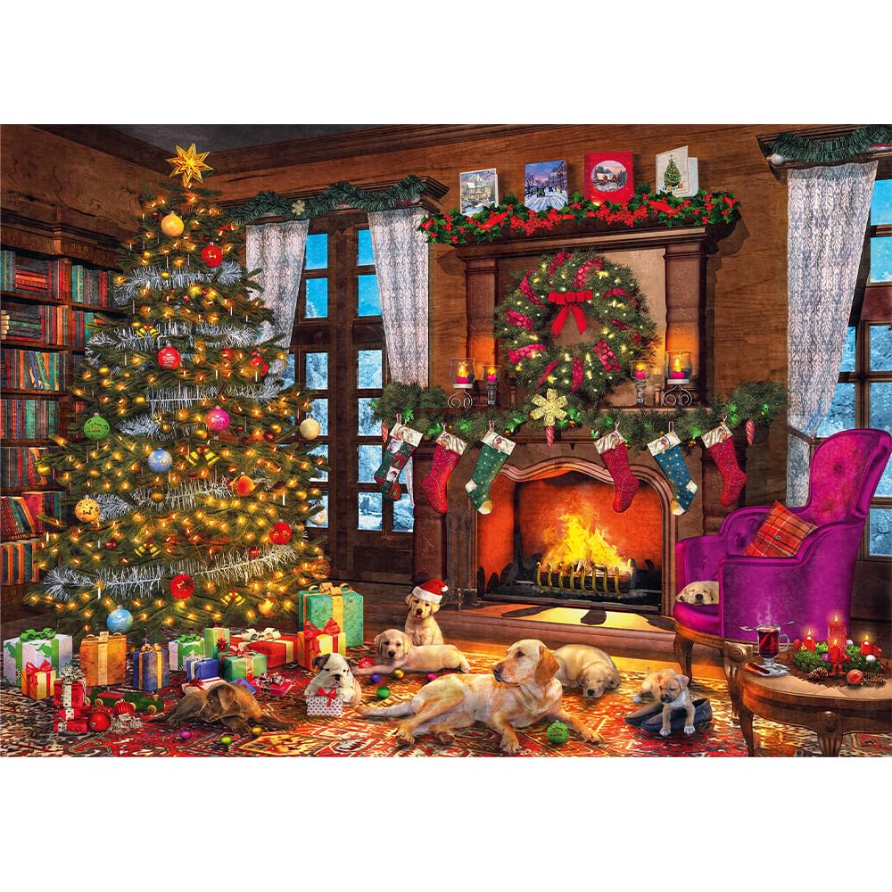 trefl-red-no-l-s-approche-puzzle-1000-pi-ces-magie-de-no-l image 2