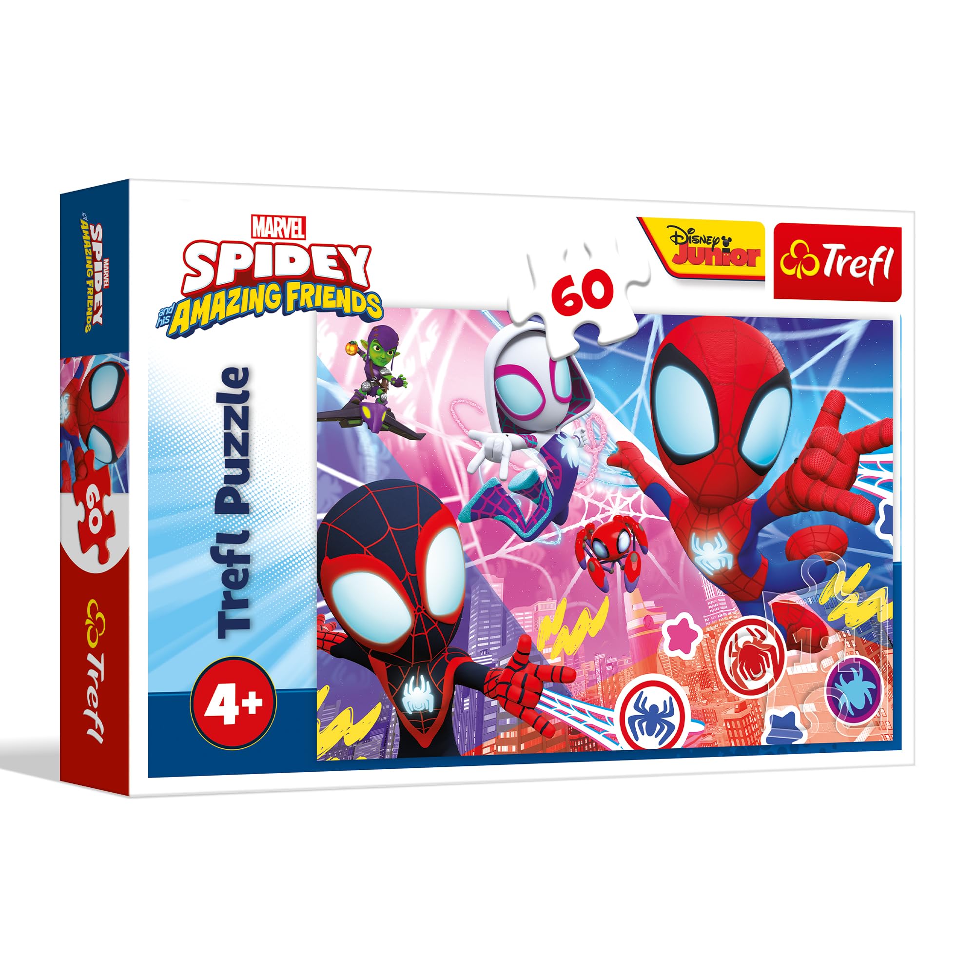 trefl-red-spidey-aventure-h-ro-que-puzzle-160-pi-ces-d-s-4-ans image 1