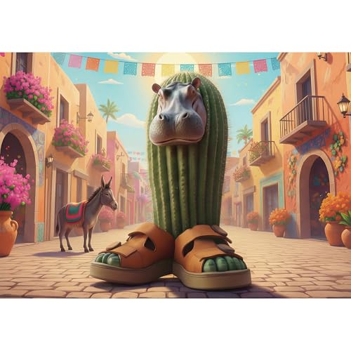 trefl-red-brainrots-puzzle-200-pi-ces-hippopotame-7-ans image 8