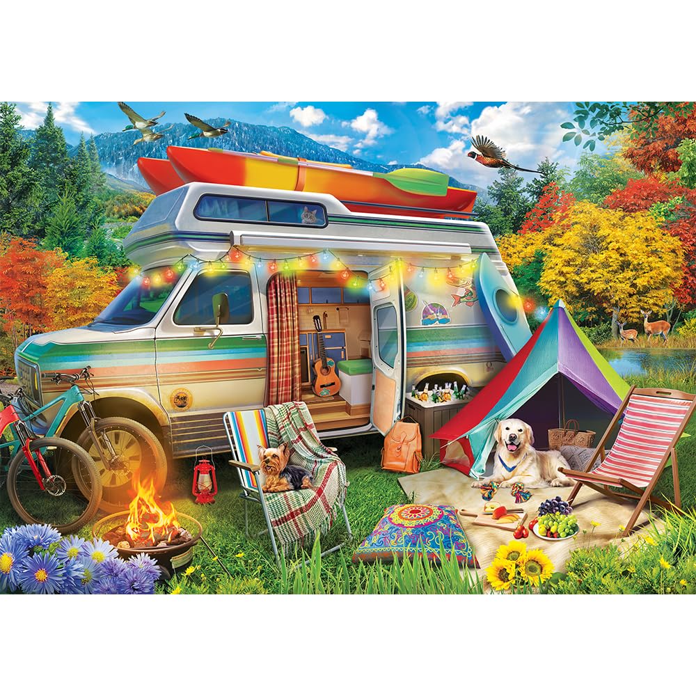trefl-premium-plus-tea-time-puzzle-500-pi-ces-camper-van-vintage image 2