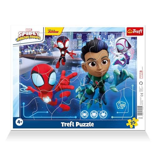 trefl-red-marvel-spiderman-puzzle-cadre-25-pi-ces-4-ans image 8