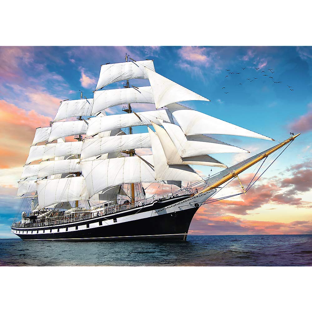 trefl-red-rejs-10604-puzzle-1000-pi-ces-bateau image 2