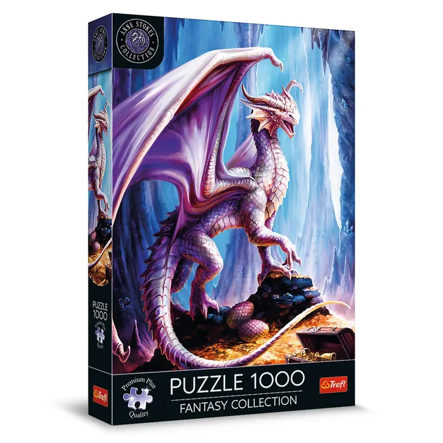 trefl-premium-plus-fantasy-puzzle-1000-pi-ces-gardien-du-tr-sor image 1