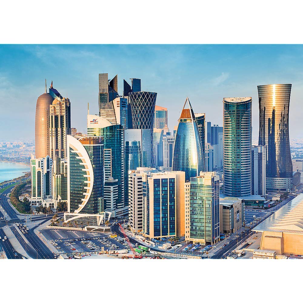 trefl-red-doha-capital-du-qatar-puzzle-2000-pi-ces image 2