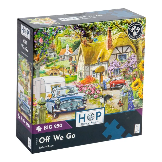 house-of-puzzles-off-we-go-puzzle-250-pi-ces-xl-famille image 1