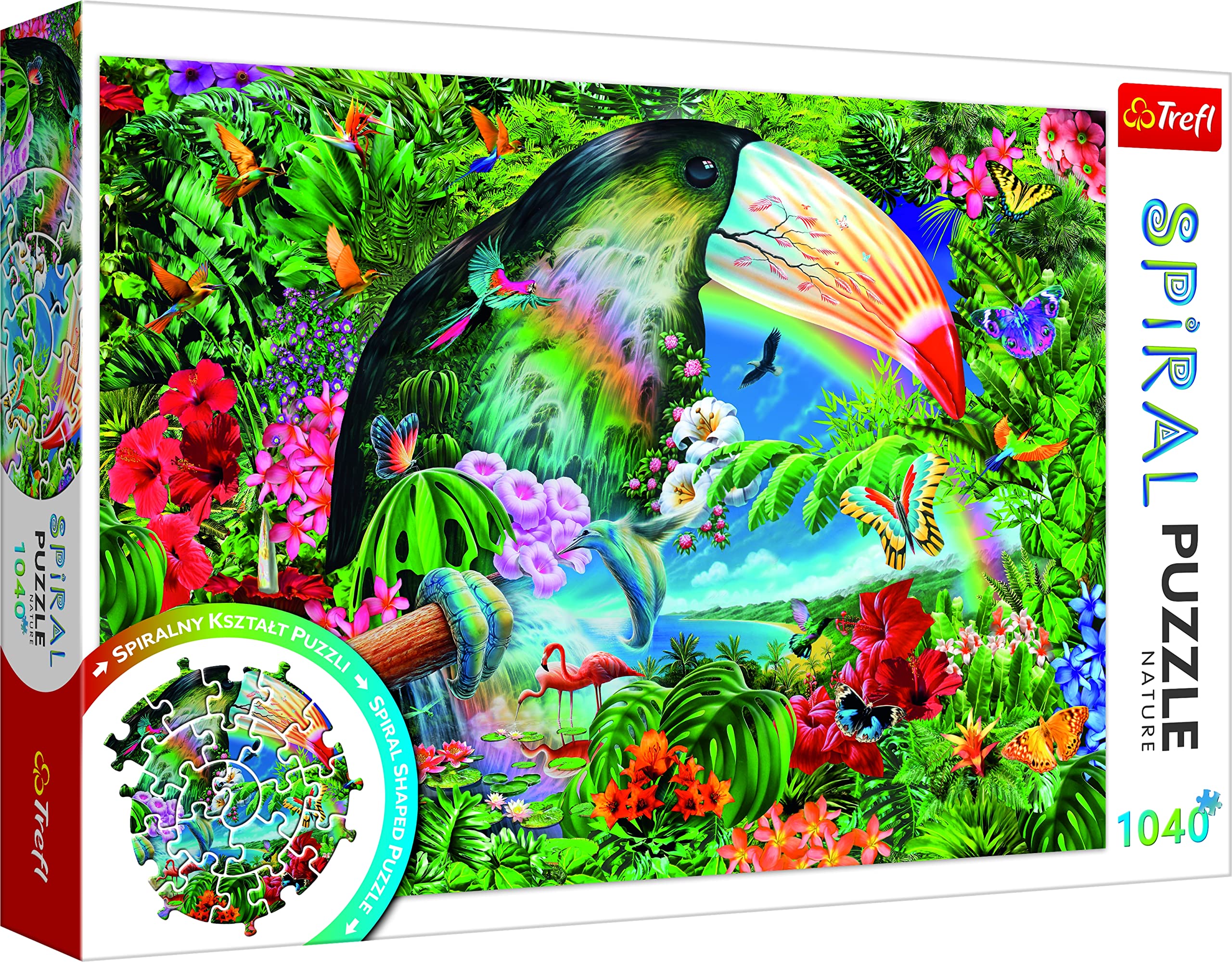 premium-plus-animaux-tropicaux-puzzle-spirale-1040-pi-ces image 1