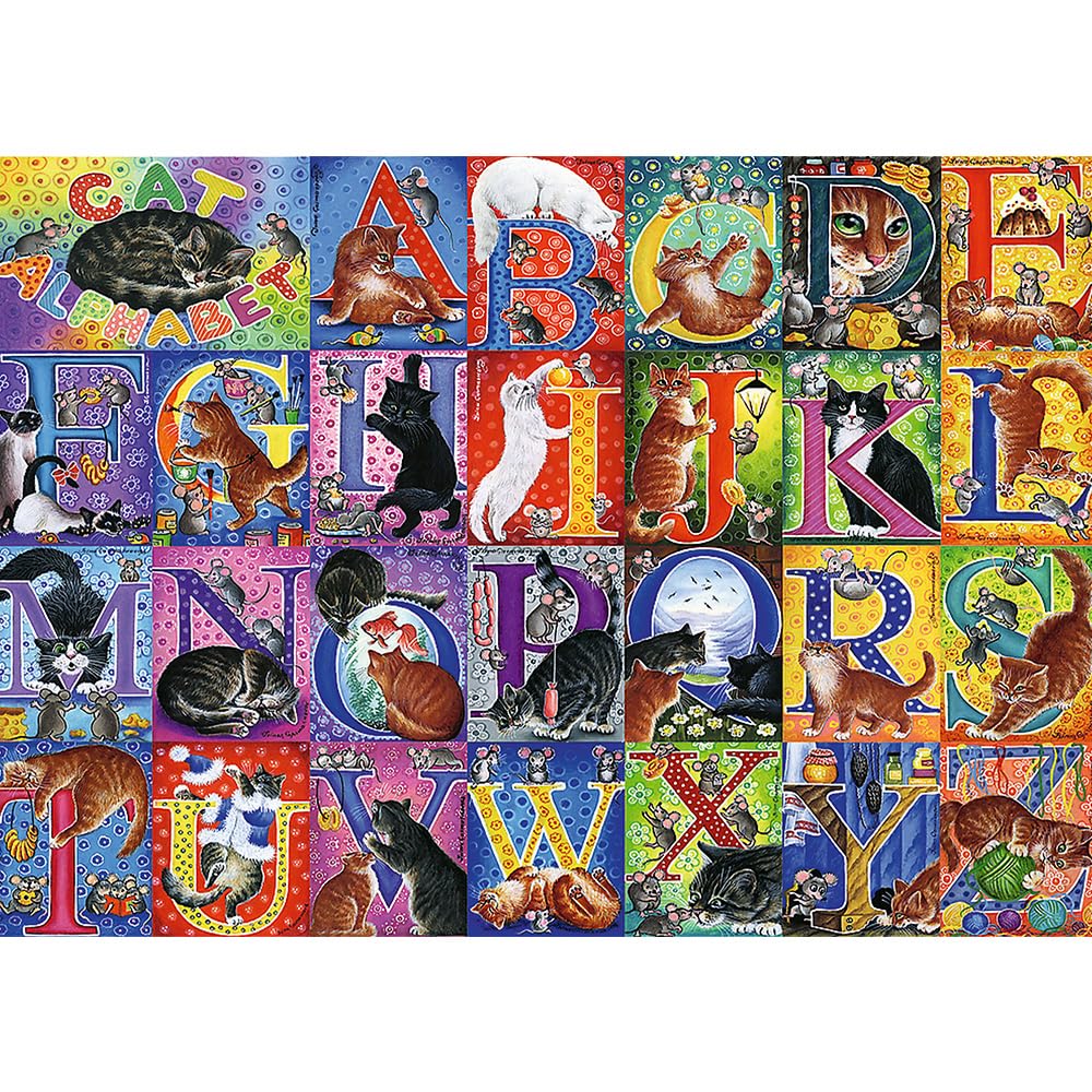 trefl-red-alphabet-de-chats-puzzle-500-pi-ces image 2