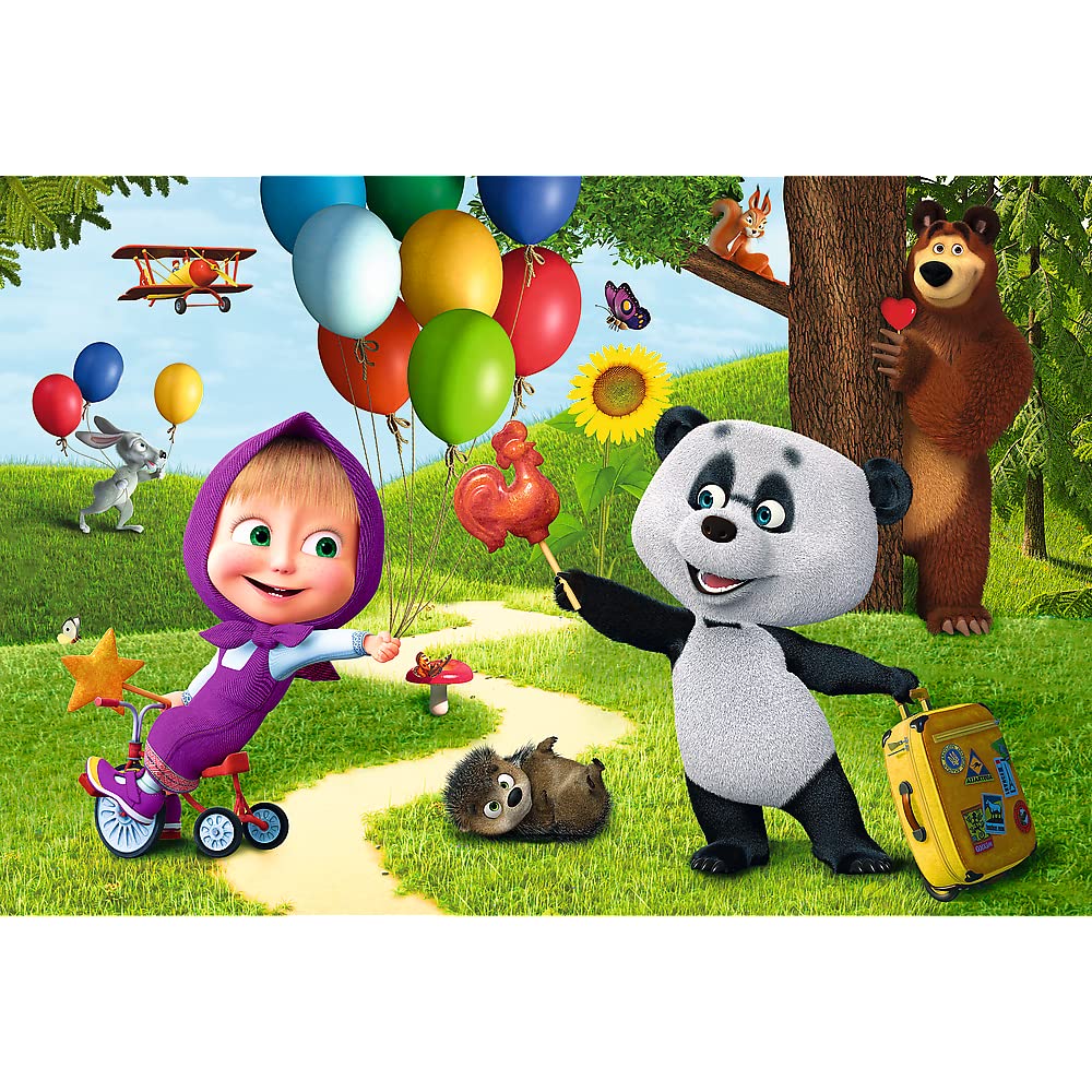 trefl-red-masha-et-l-ours-puzzle-100-pi-ces-5-ans image 2