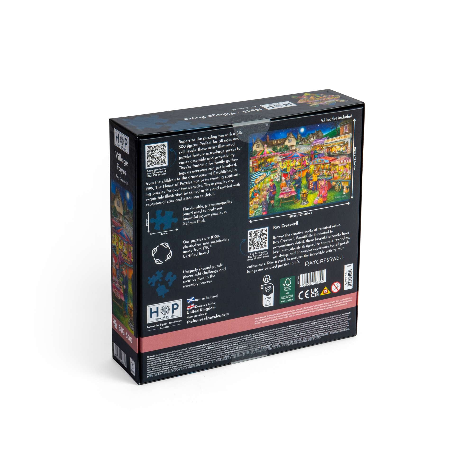 house-of-puzzles-big-500-village-fayre-puzzle-500-pi-ces-diff-rences image 3