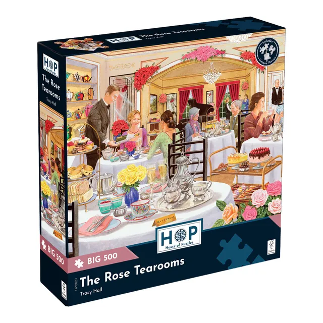 house-of-puzzles-rose-tearooms-big-500-puzzle-500-salon-de-th image 1