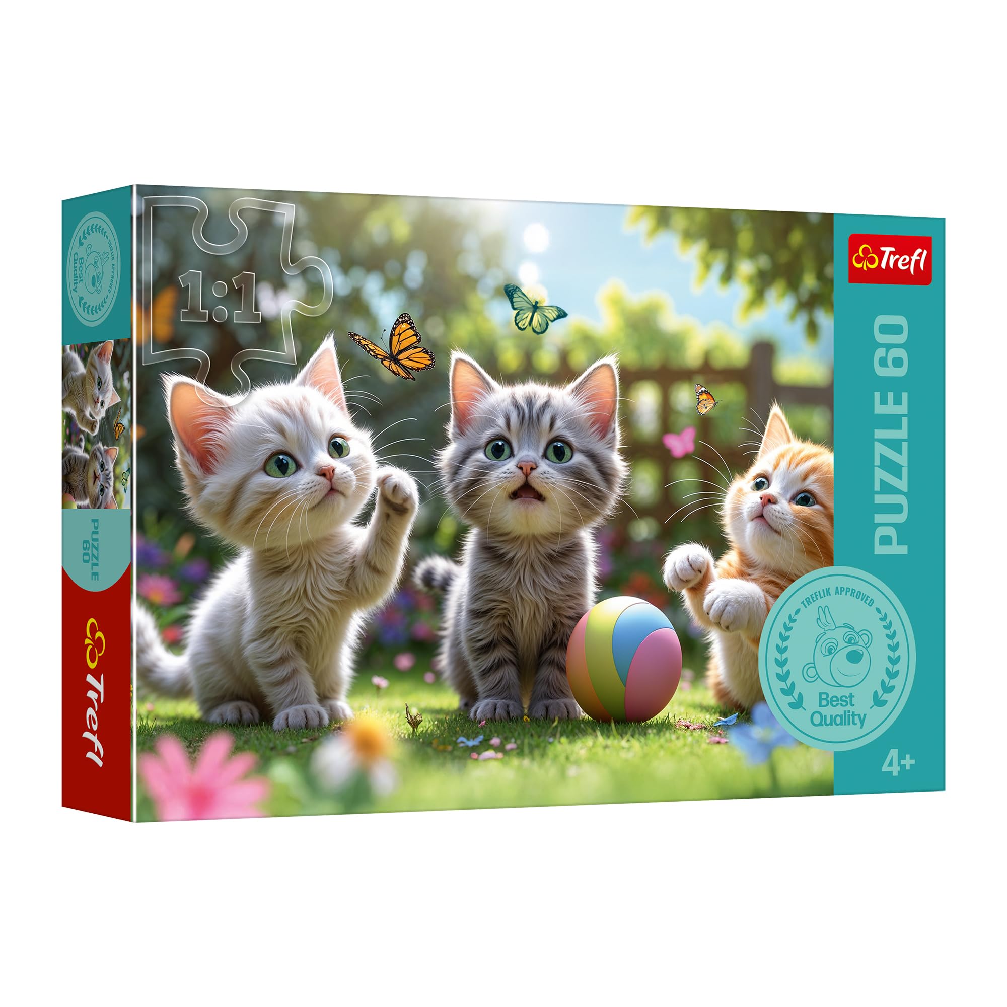 trefl-treflik-family-trois-chatons-puzzle-60-pi-ces-4-ans image 1