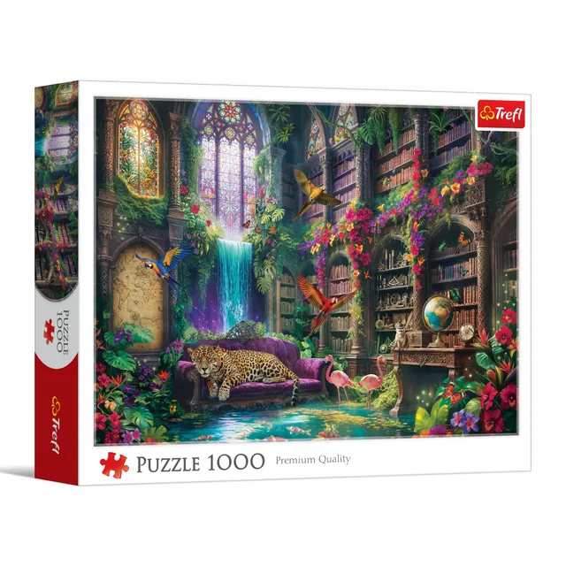 trefl-red-biblioth-que-magique-puzzle-1000-pi-ces-fantastique image 1