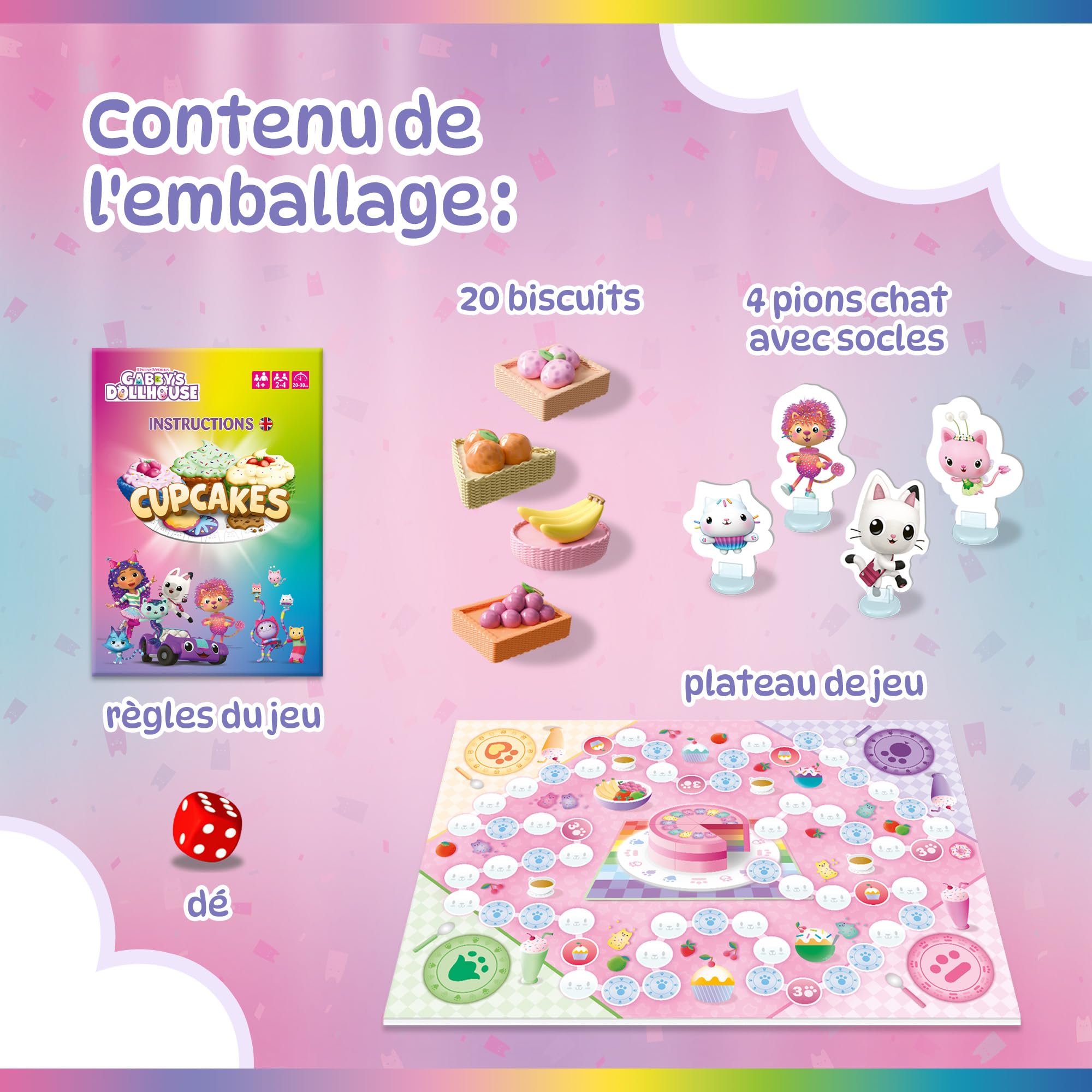 trefl-red-cupcakes-gabby-s-dollhouse-jeu-de-soci-t-d-s-4-ans image 6