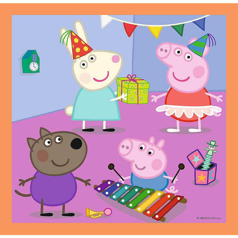 trefl-red-peppa-pig-puzzle-3-sets-20-50-pi-ces image 6