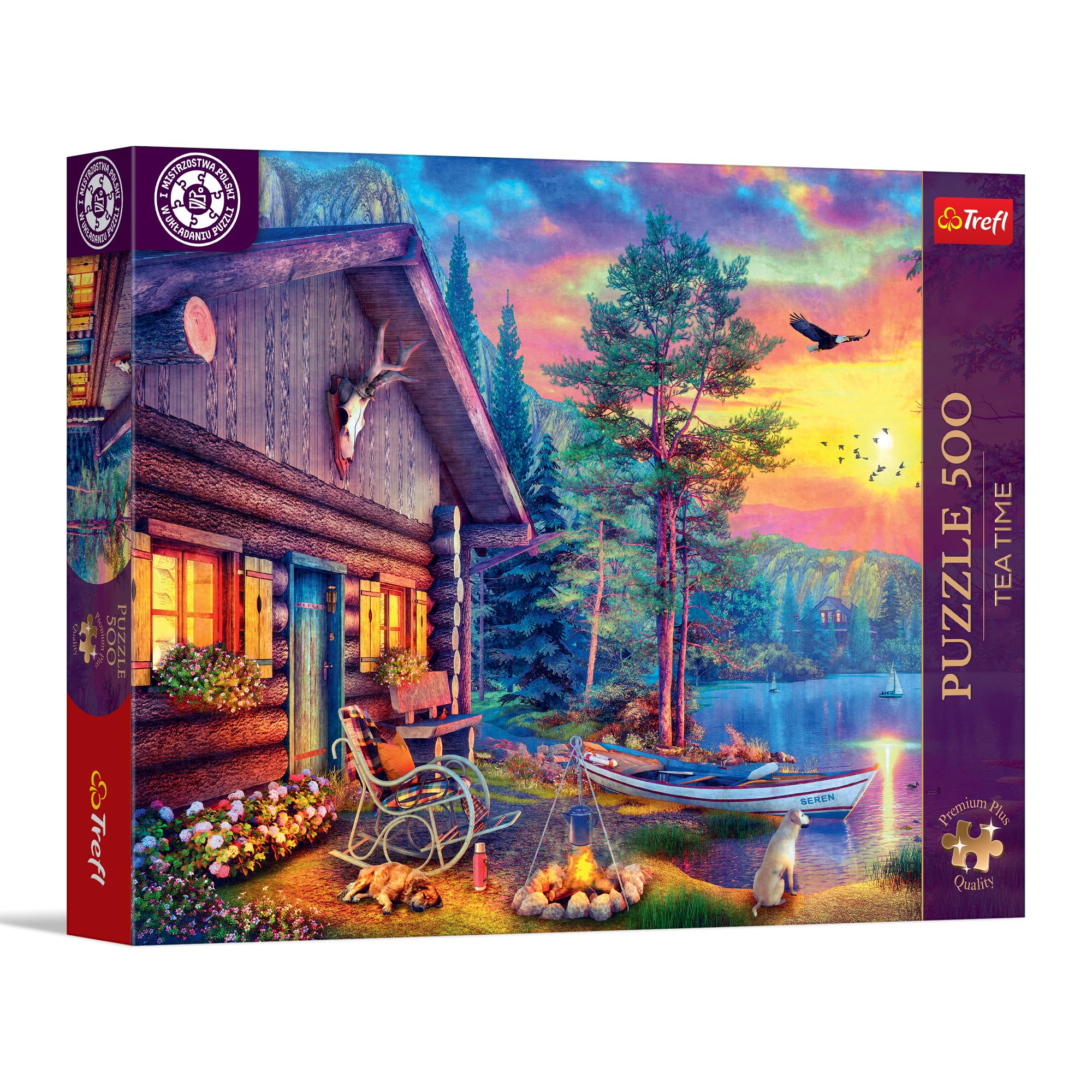 trefl-premium-plus-tea-time-puzzle-500-pi-ces-sunset-harbour image 1