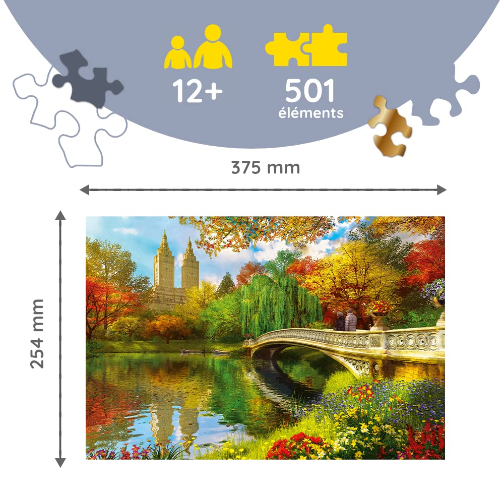 trefl-red-central-park-puzzle-bois-500-1-pi-ces-new-york image 3