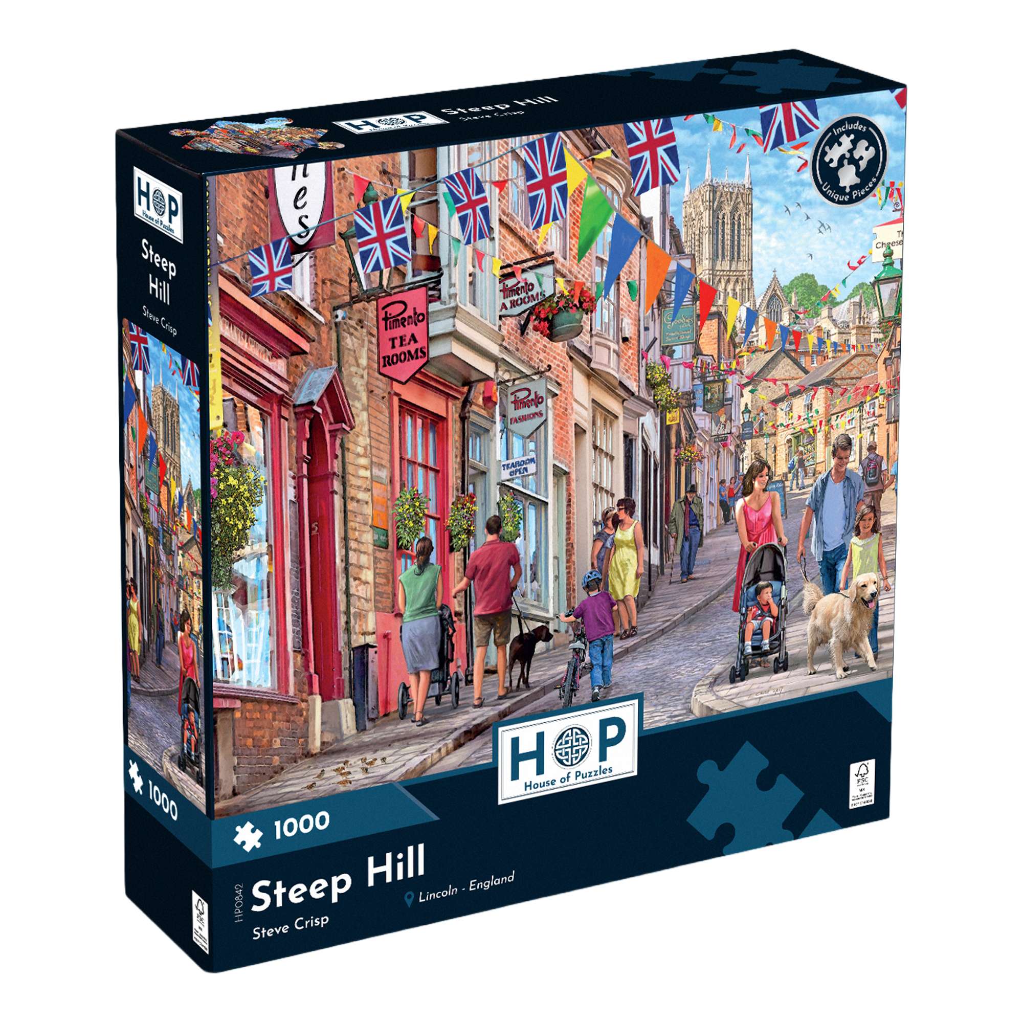 house-of-puzzles-steep-hill-puzzle-1000-pi-ces-cath-drale image 1