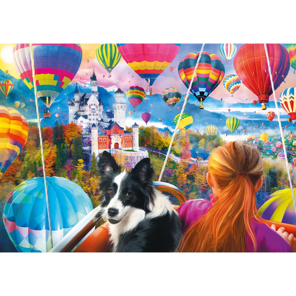 trefl-red-spiral-festival-ballons-puzzle-1040-pi-ces image 2