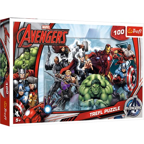 trefl-red-avengers-puzzle-100-pi-ces-5-ans image 7