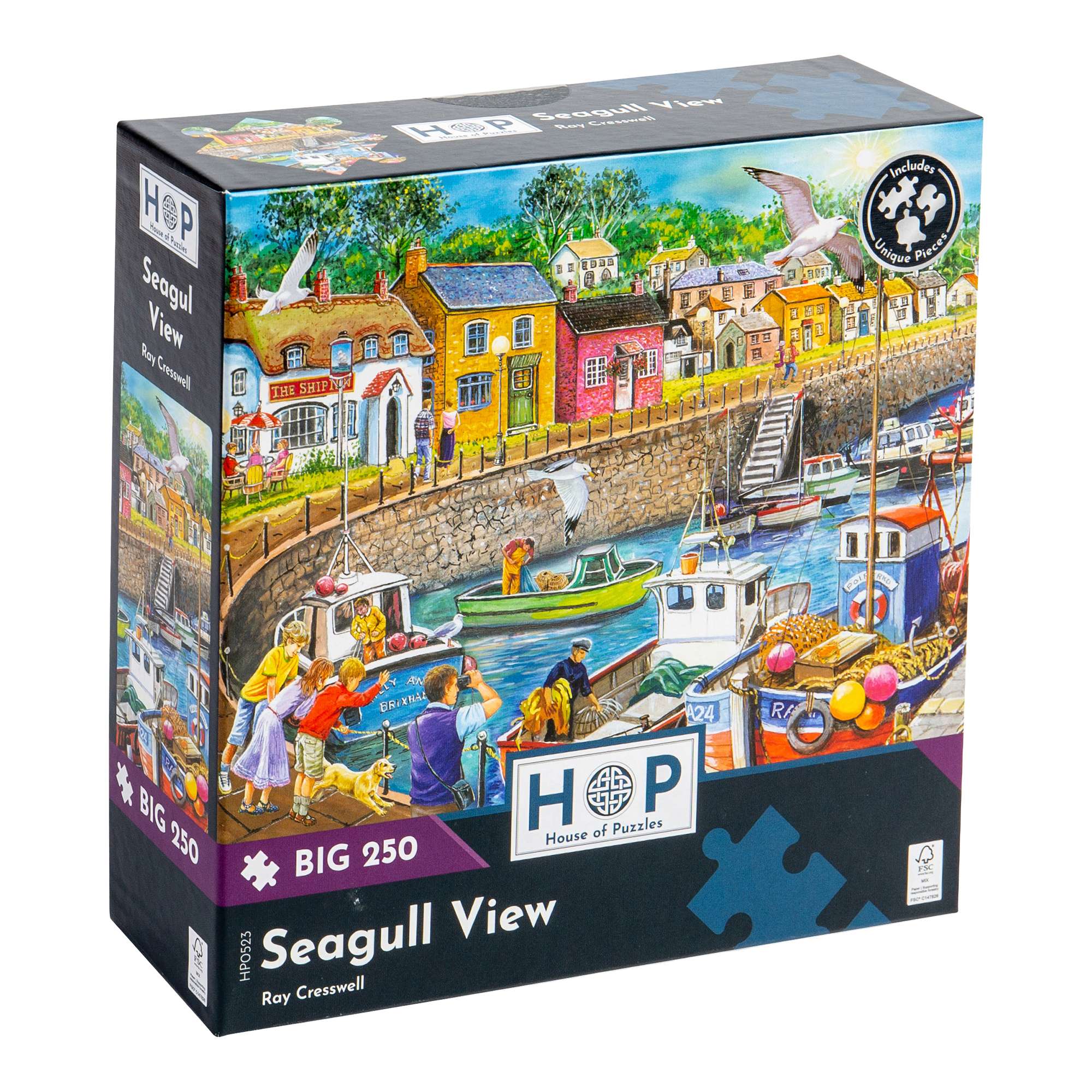 house-of-puzzles-seagull-view-big-250-puzzle-250-pi-ces-mer image 1